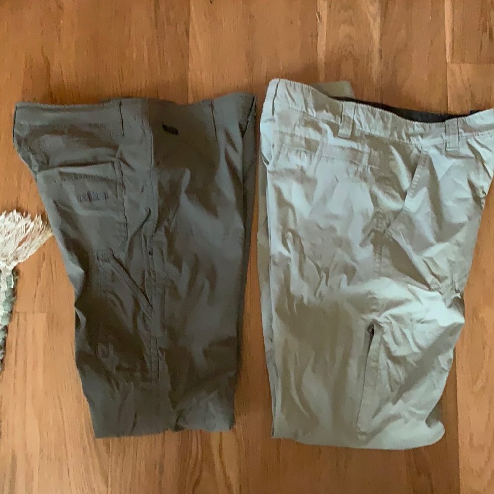 Boys north face and kuhl pants